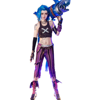 Arcane: League of Legends LoL Jinx Cosplay