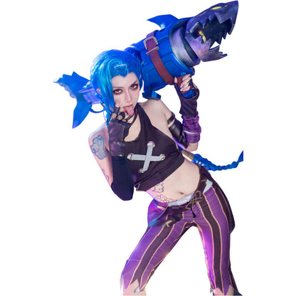 Arcane: League of Legends LoL Jinx Cosplay