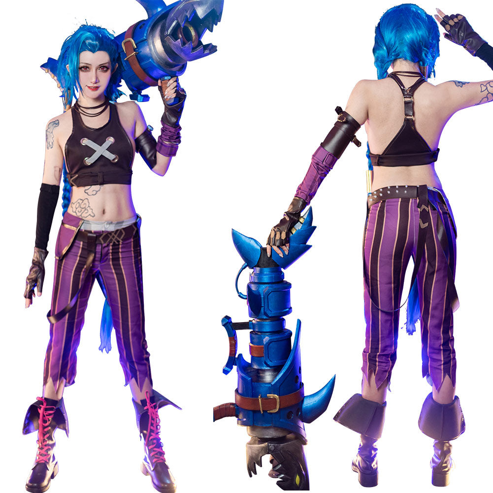 Arcane: League of Legends LoL Jinx Cosplay