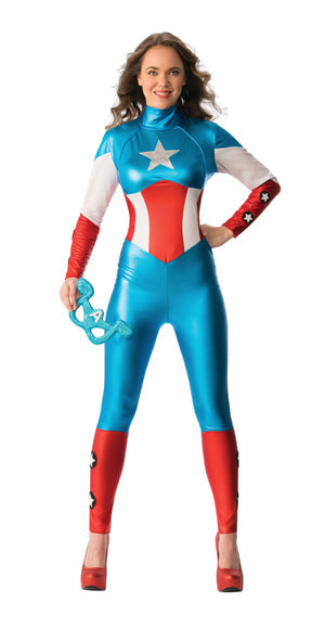 American Dream Jumpsuit Costume for Adults - Marvel Avengers Comic