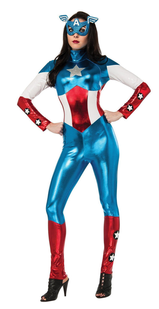 American Dream Jumpsuit Costume for Adults - Marvel Avengers Comic