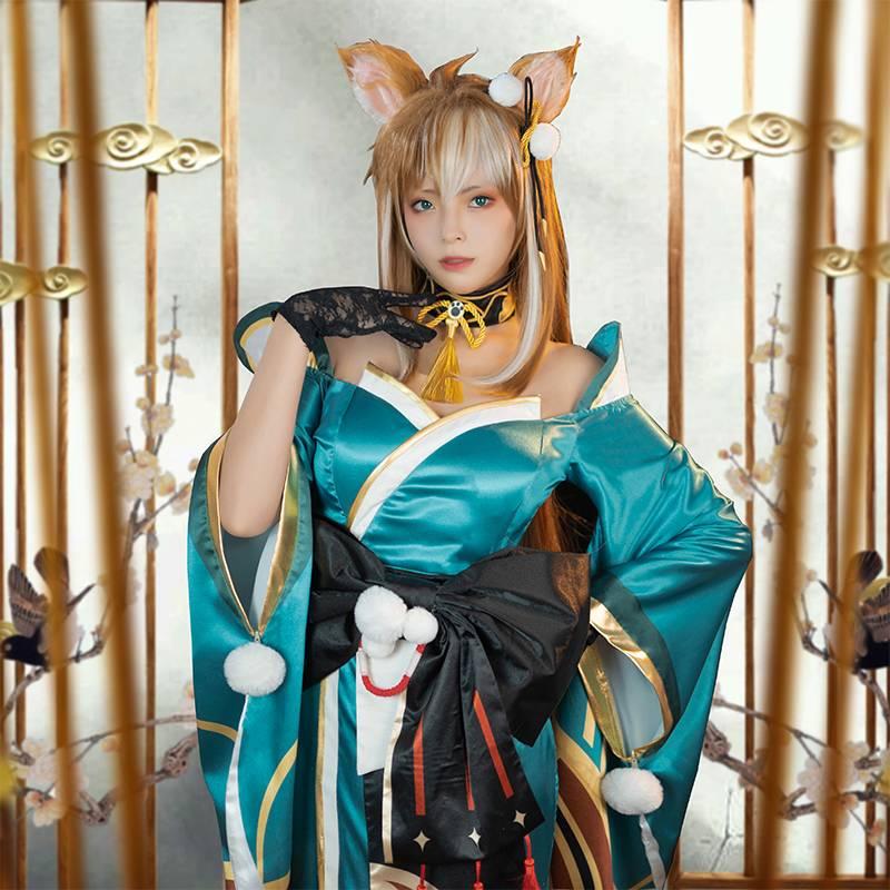 Genshin Impact Hina Gorou Cosplay Costume