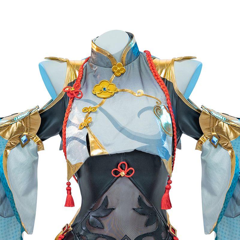 Genshin Impact Shenhe Cosplay Costume