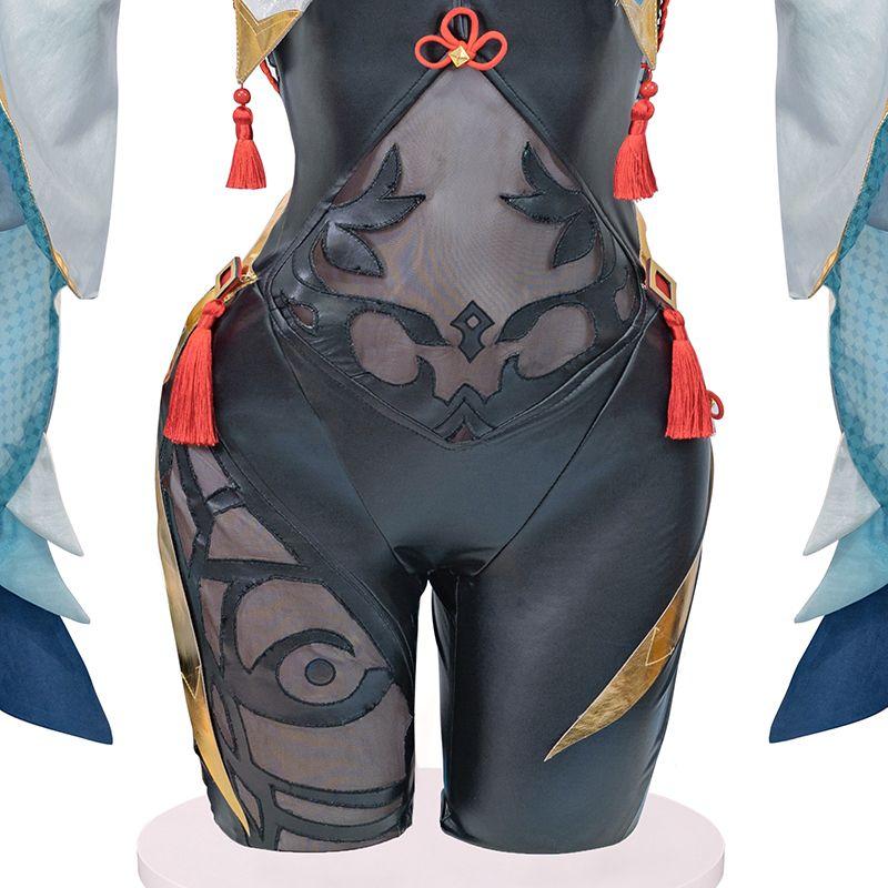 Genshin Impact Shenhe Cosplay Costume