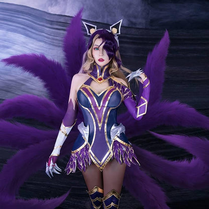 LOL Coven Skins Ahri Cosplay Costume