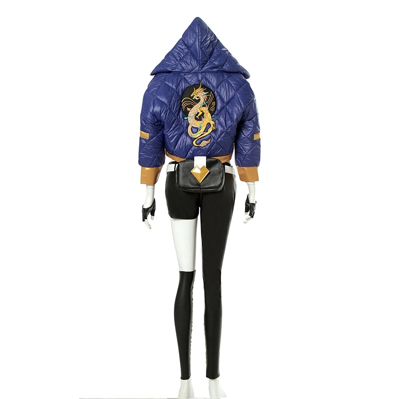 LOL KDA Skin Akali Outfit Fullsets Cosplay Costume