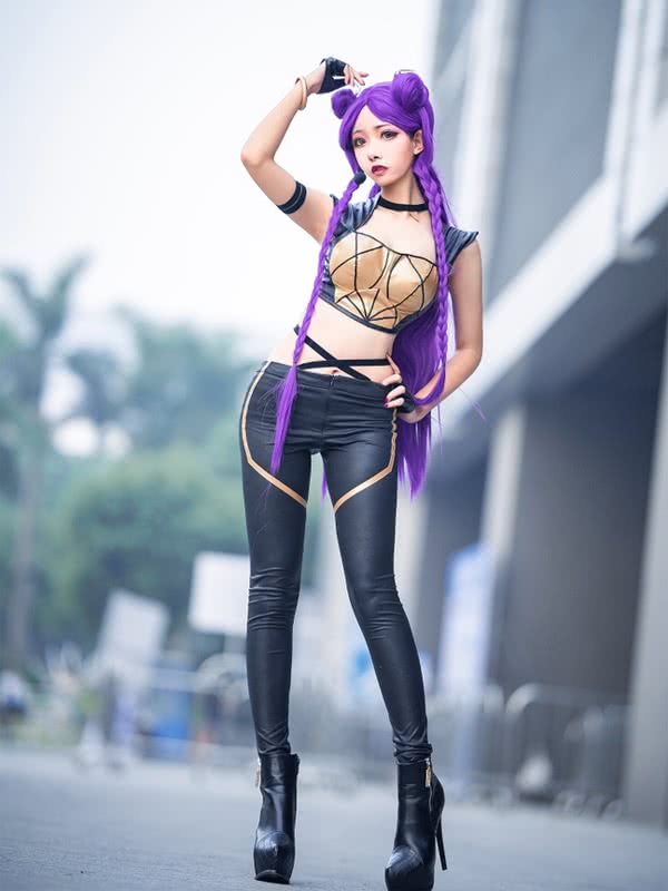 LOL KDA Skin Kaisa Outfit Fullsets Cosplay Costume –   Sheincosplay.com – Anime Cosplay Costumes, Buy Movie Costumes, Game Costumes, Halloween Costumes, Lowest prices Online Shop