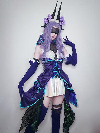 LOL Withered Rose Syndra Cosplay Costume