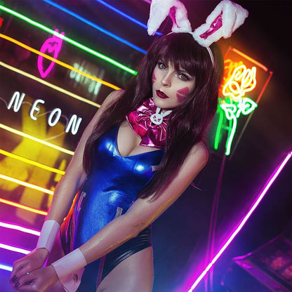 DVA Hana Song Cosplay Costume Bunny Anime