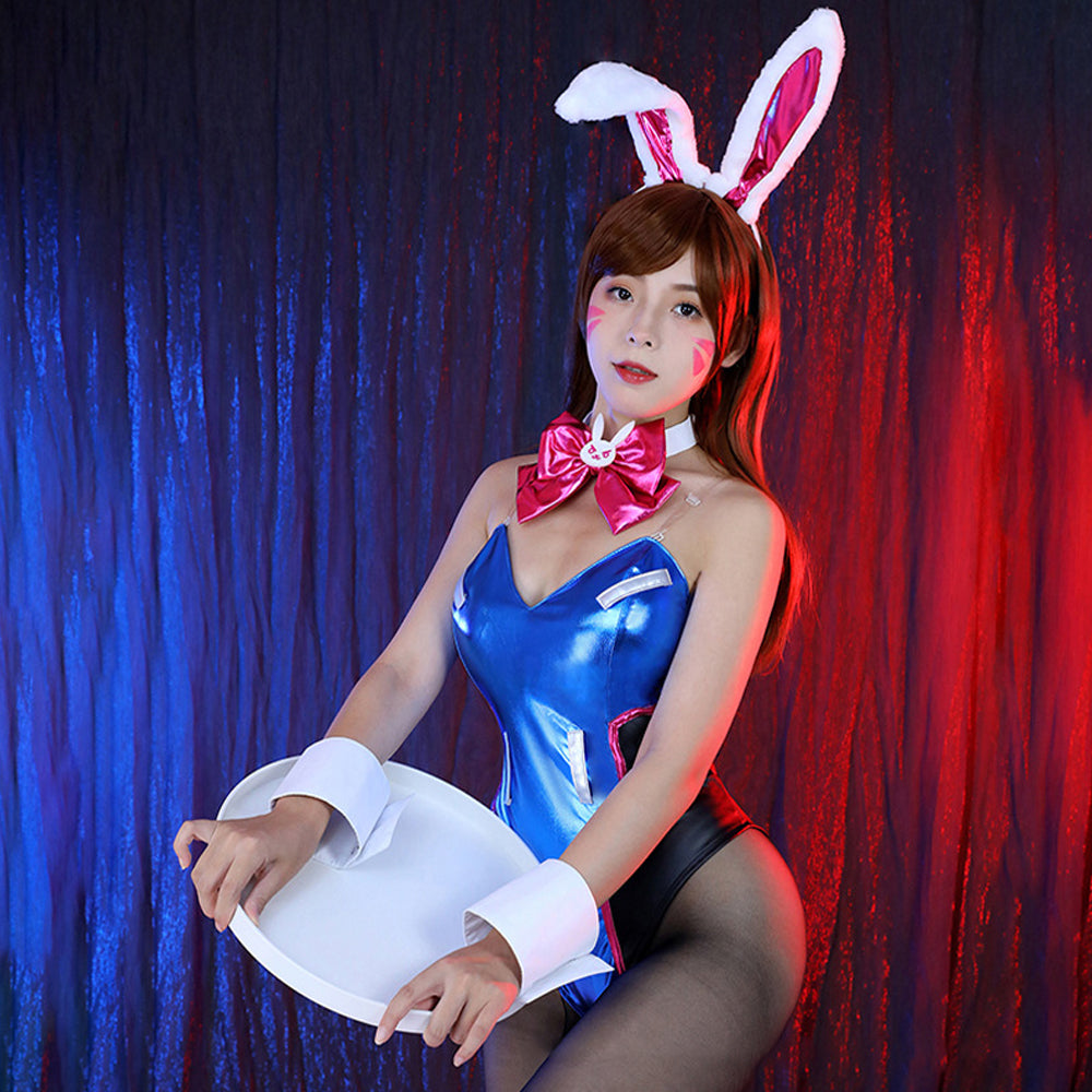 DVA Hana Song Cosplay Costume Bunny Anime